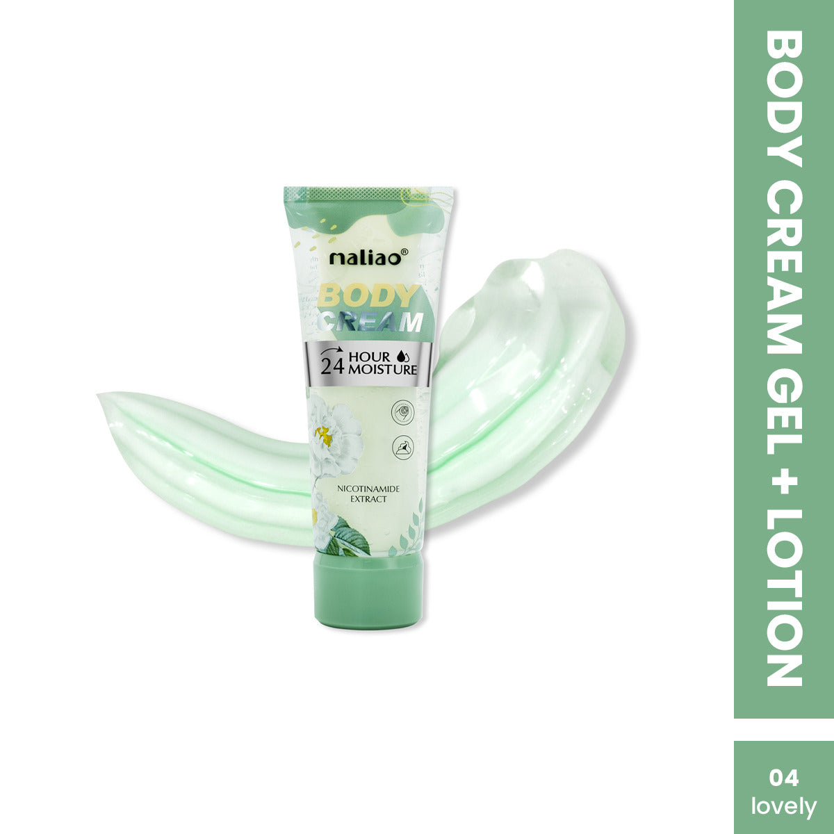 Maliao Body Cream Gel + Lotion – 24-Hour Moisture